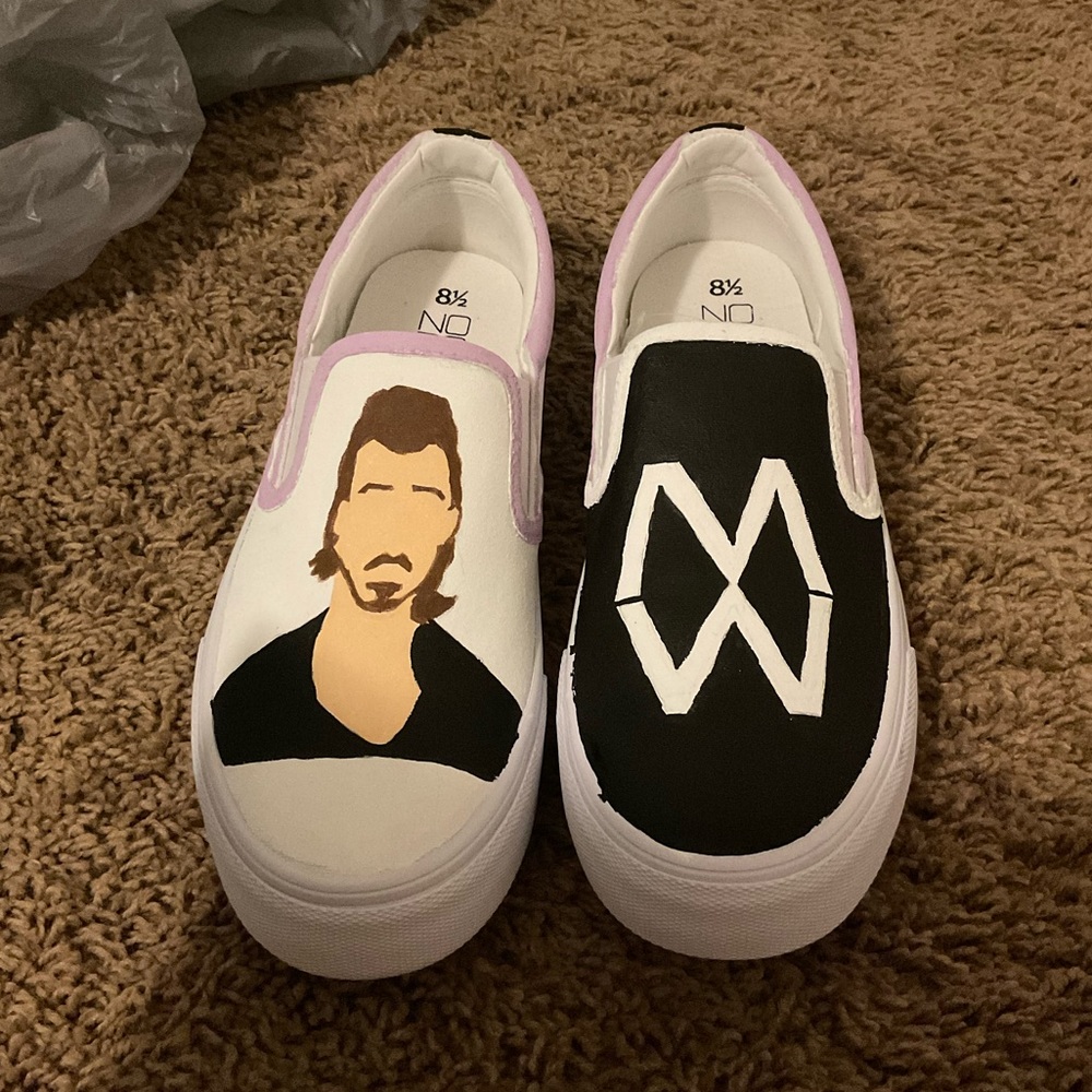 Custom Morgan Wallen Canvas shoes